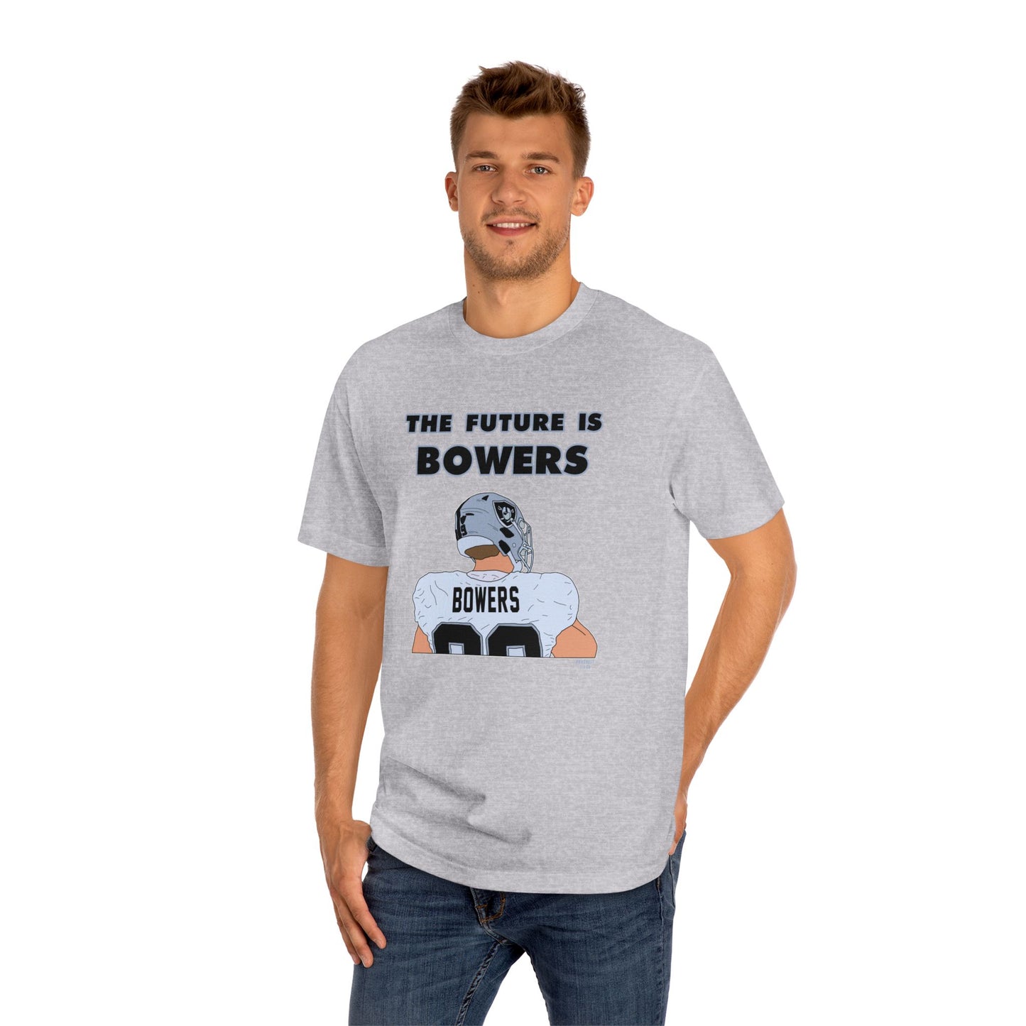 Brock Bowers "The Future is Bowers" 1/100 Shirt Design