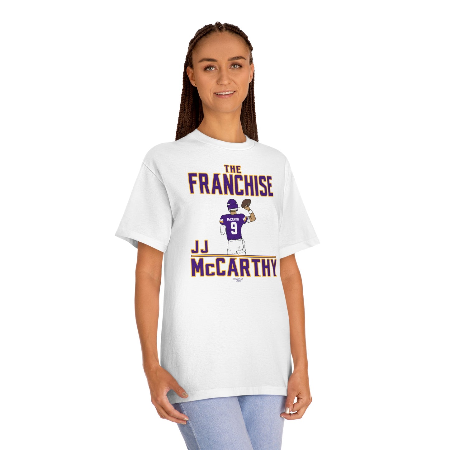 JJ McCarthy "The Franchise" 1/100 Shirt Design