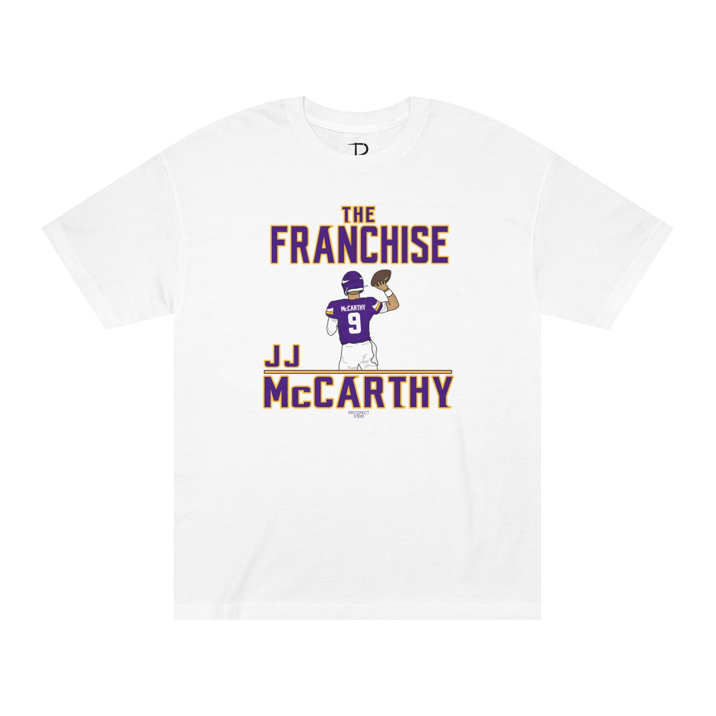 JJ McCarthy "The Franchise" 1/100 Shirt Design