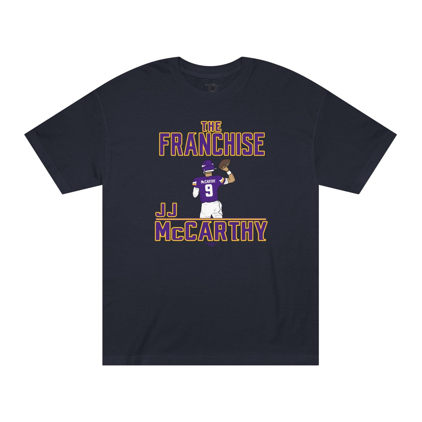 JJ McCarthy "The Franchise" 1/100 Shirt Design