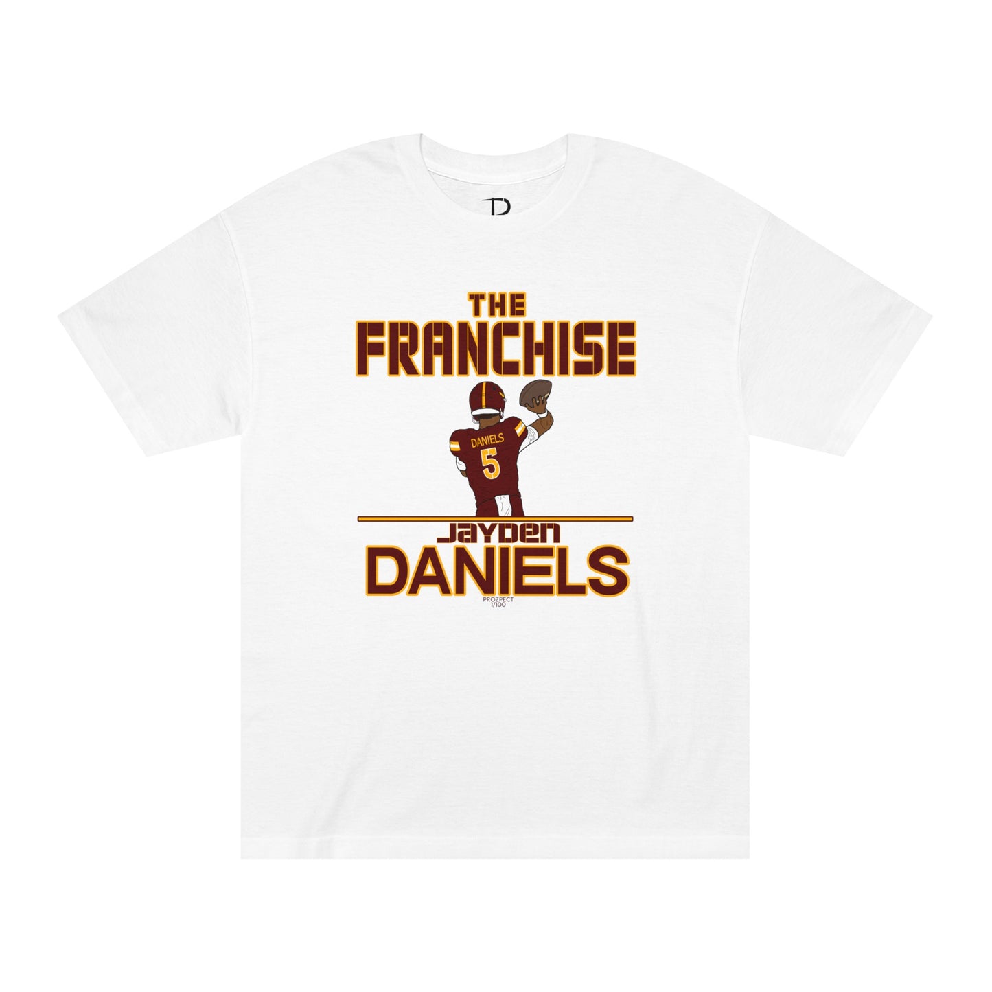 Jayden Daniels "The Franchise" 1/100 Shirt Design