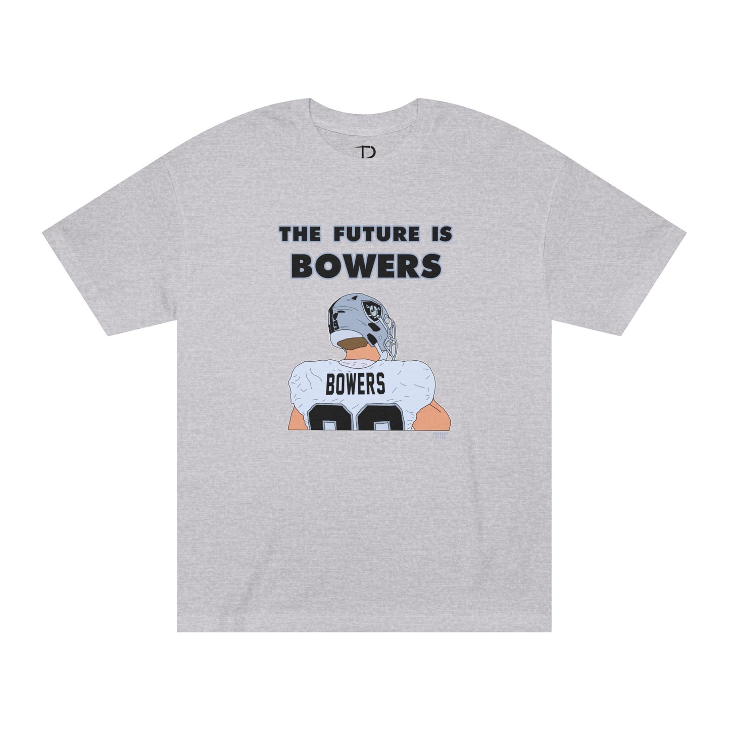 Brock Bowers "The Future is Bowers" 1/100 Shirt Design