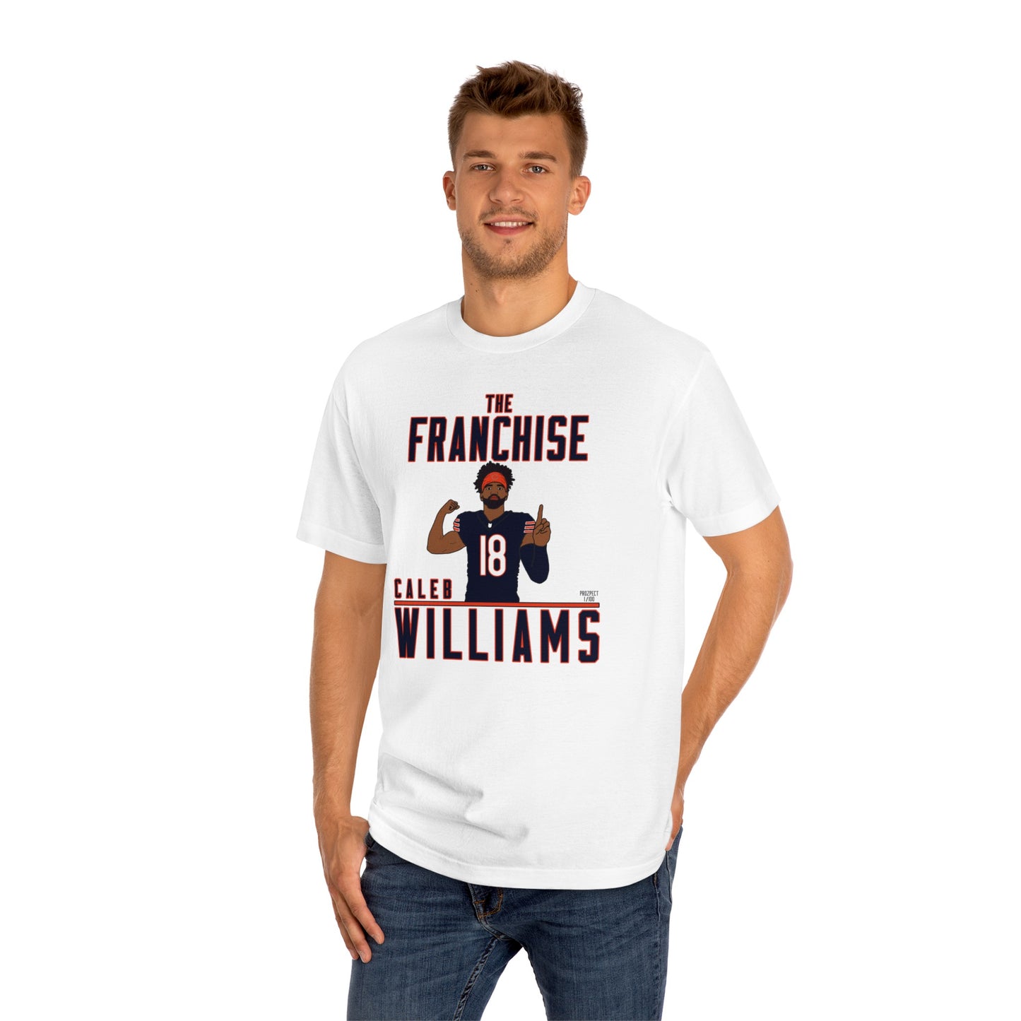 Caleb Williams "The Franchise" 1/100 Shirt Design