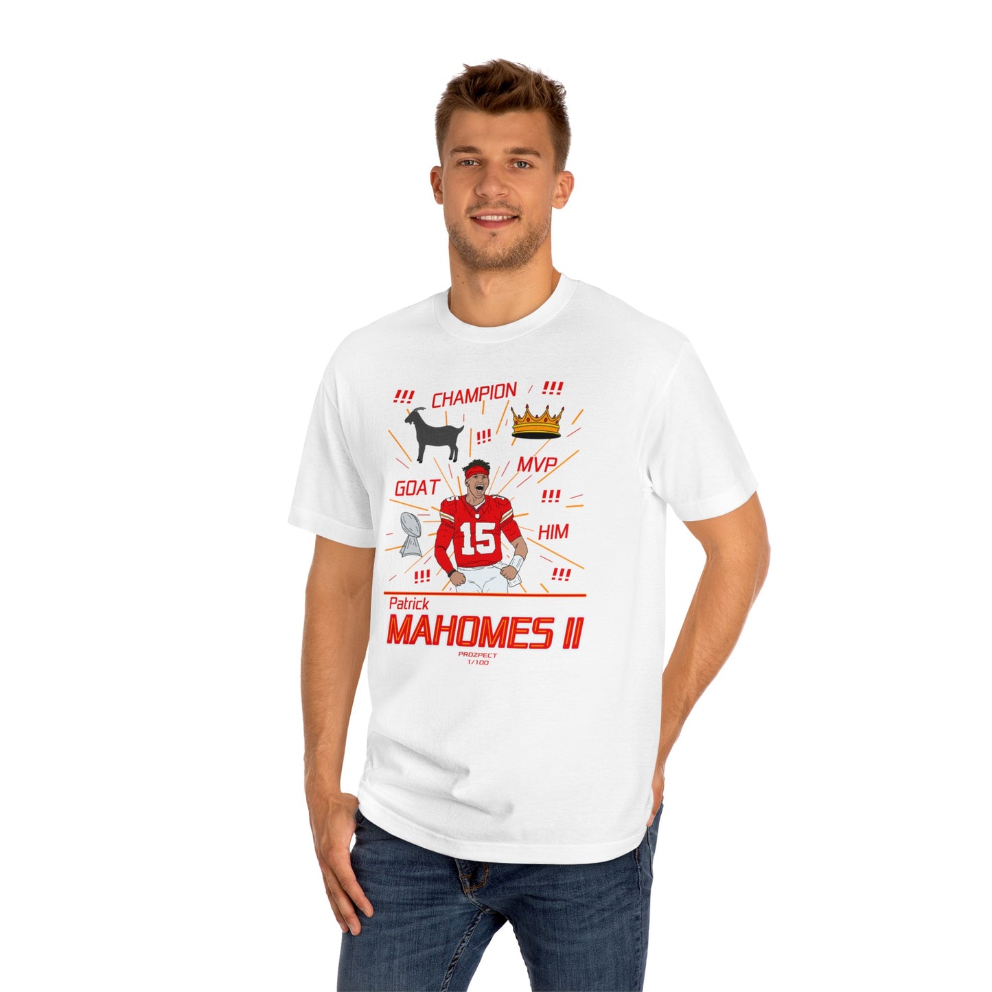 Patrick Mahomes 1/100 Shirt Design