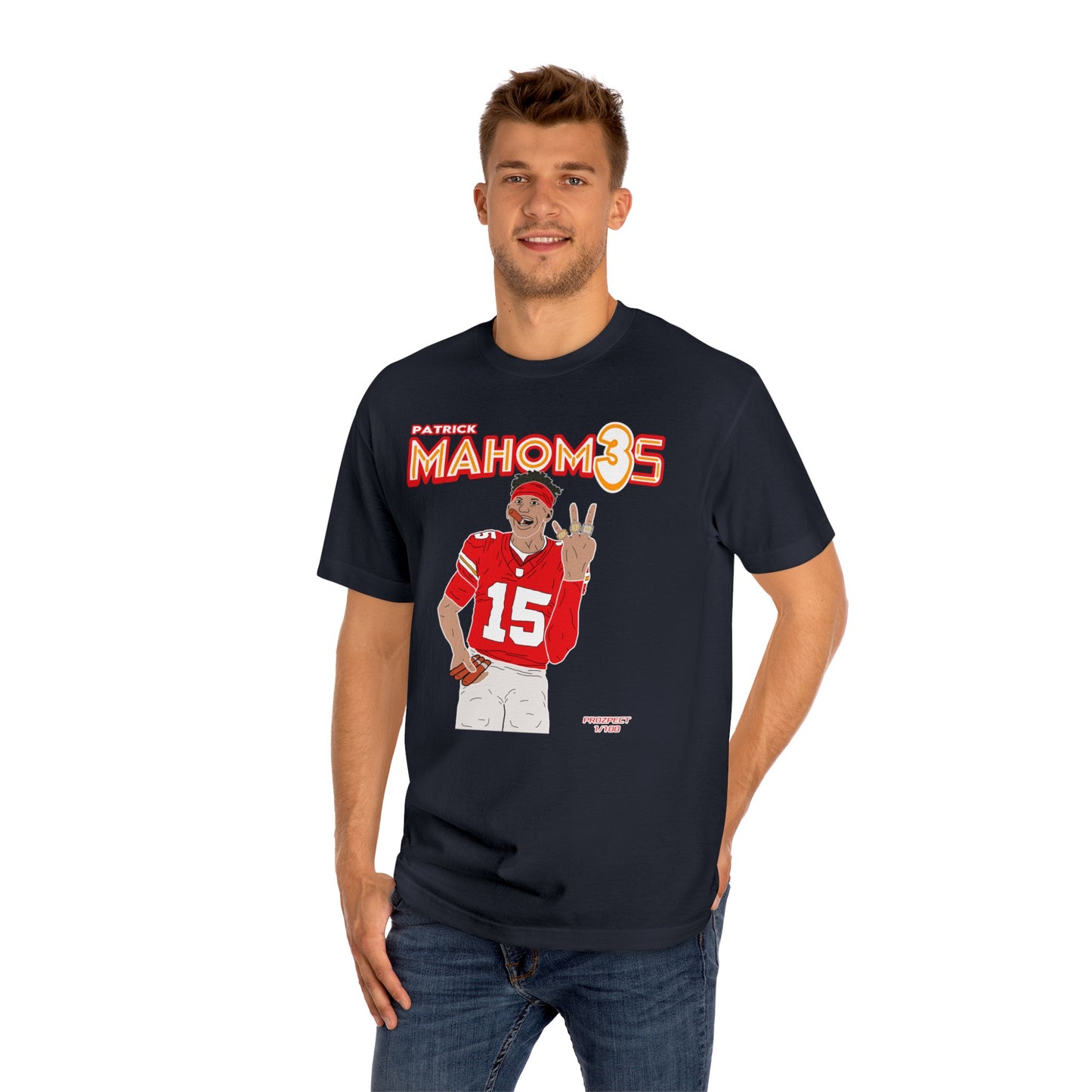 Patrick Mahomes "3 Rings" 1/100 Shirt Design