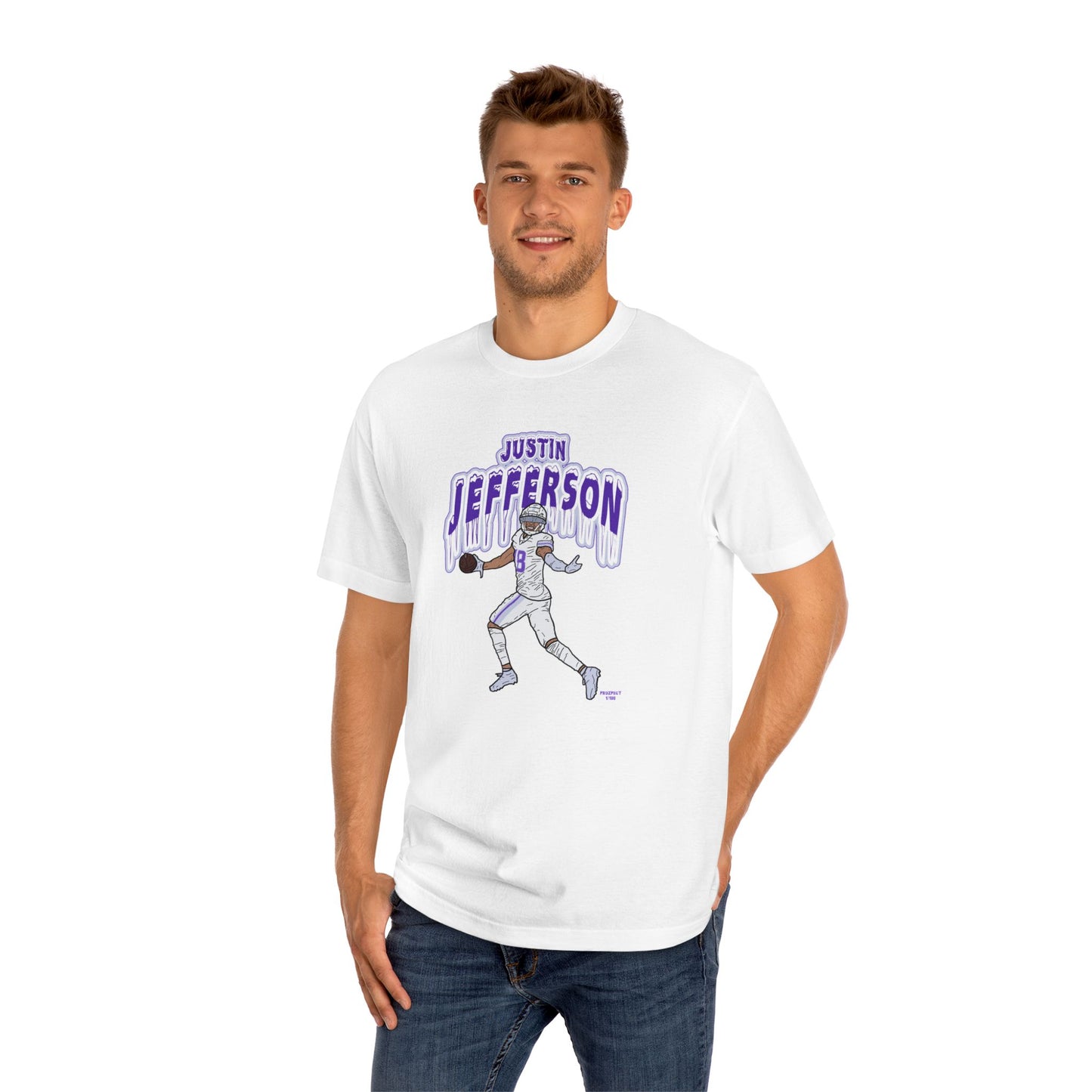 Justin Jefferson "Winter Warrior" 1/100 T-Shirt Design