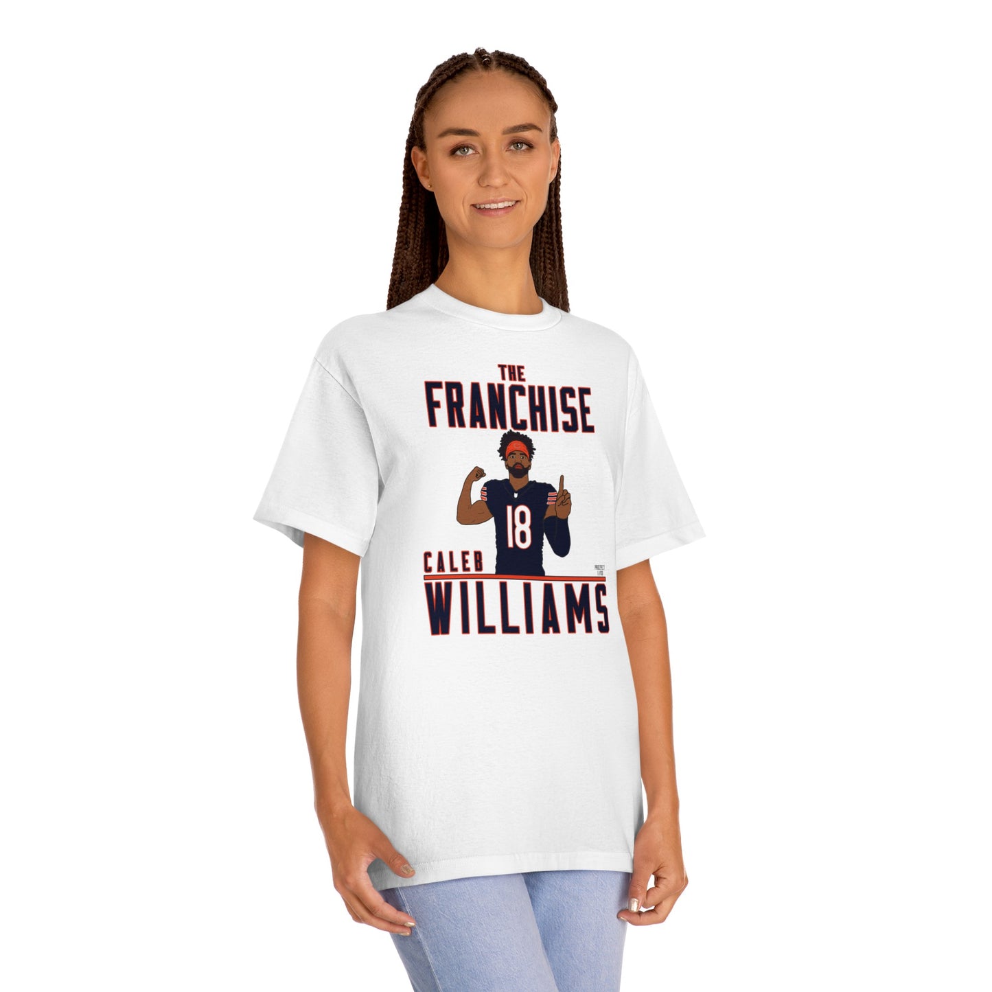 Caleb Williams "The Franchise" 1/100 Shirt Design