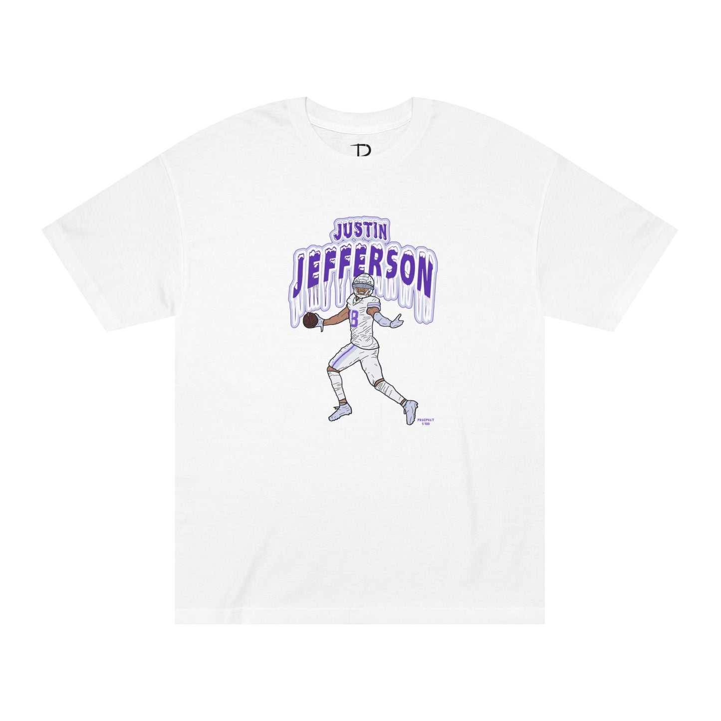 Justin Jefferson "Winter Warrior" 1/100 T-Shirt Design